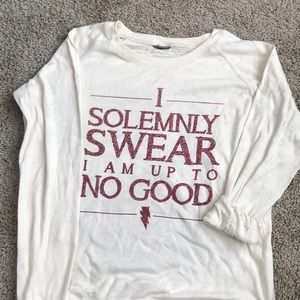 Harry Potter marauders map pullover